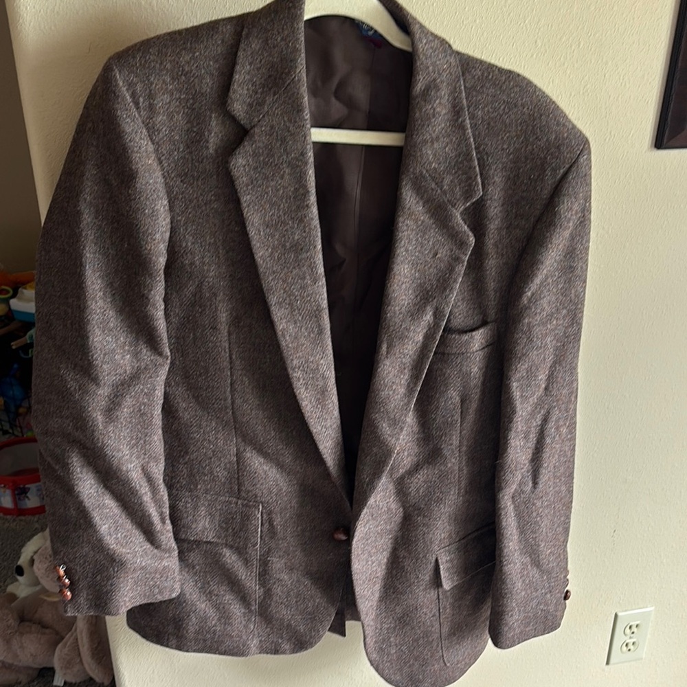 BY FAR Dark Brown Men's Blazer